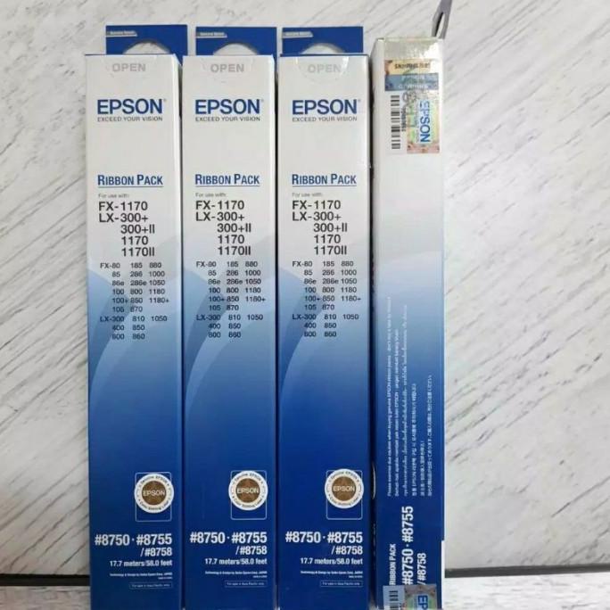 

Diskon !!! Januari Termurah Epson Ribbon Pack Fx-1170 Lx-300+ (C13S010068) Original - Siap Kirim