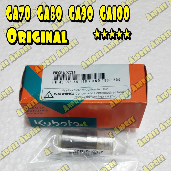 monggo] Nozzle Kubota GA GA70 GA80 GA90 GA100 - Original