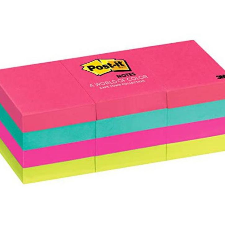 

Memo Sti/Stiy Note/Pos-It 653 3M Warna ( 1Pak/12Pcs )