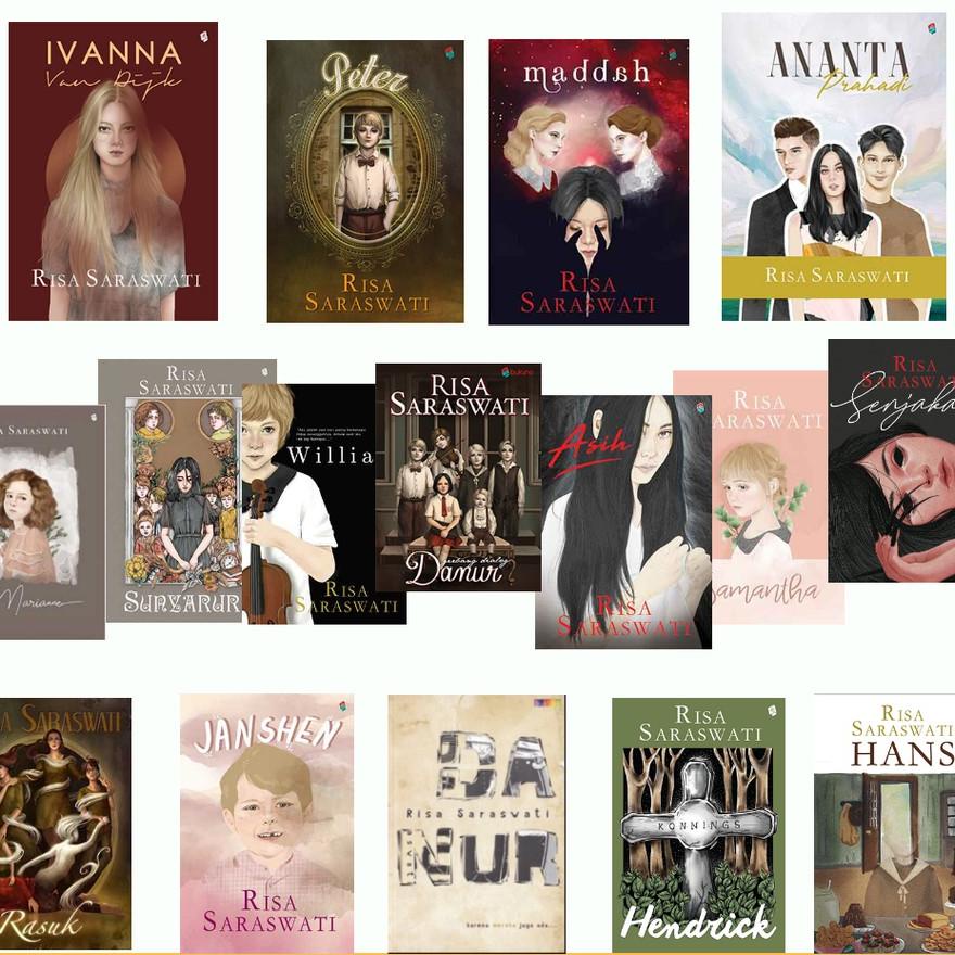 Novel Seri Risa Saraswati Janshen Hans Willian Senjakala Marianne Hendri Asih Danur Maddah Peter