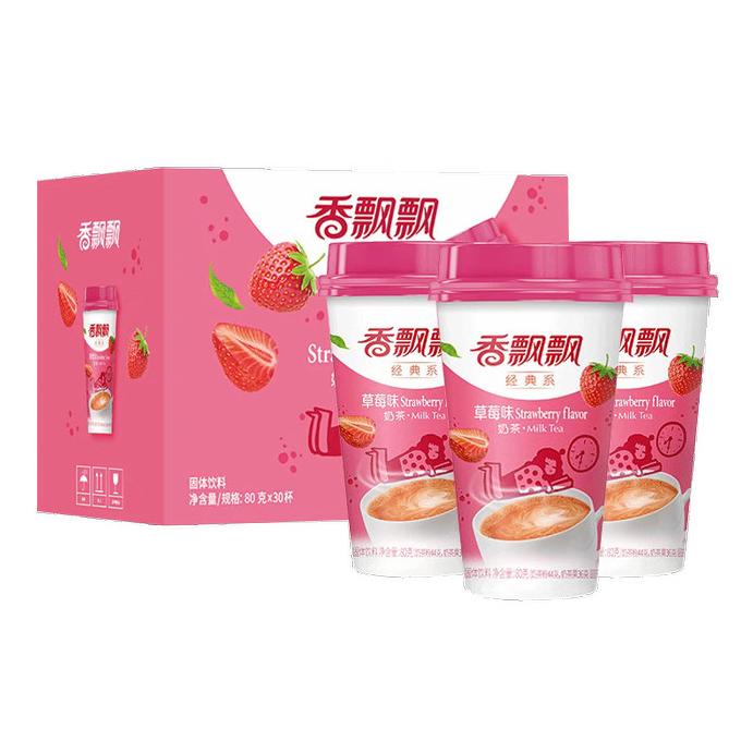 

80gx3gelas Xiangpiaopiao Milktea powder strawberry coconut