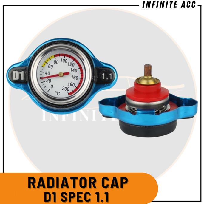 Tutup Radiator D1 Spec 1.1 Radiator Cap Thermo Gauges Aksesoris mobil