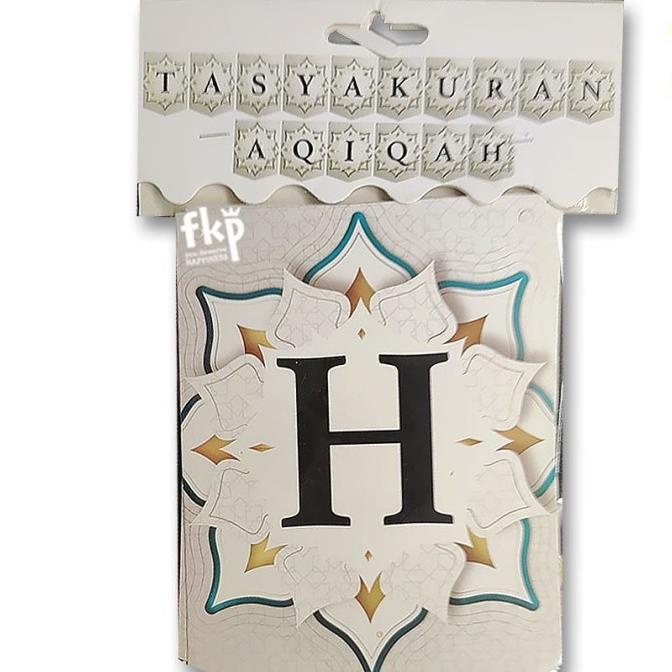 Banner Tasyakuran Aqiqah / Banner Tedak Siten / Tulisan Aqiqah Tedak