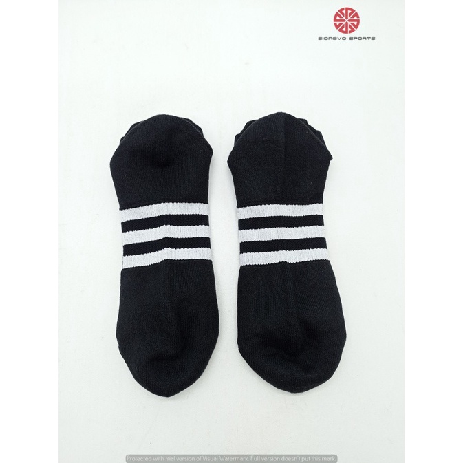 Kaos Kaki - Kaos Kaki - Adidas Performance Cushioned Low Socks 3 Pairs Ori Ic9518