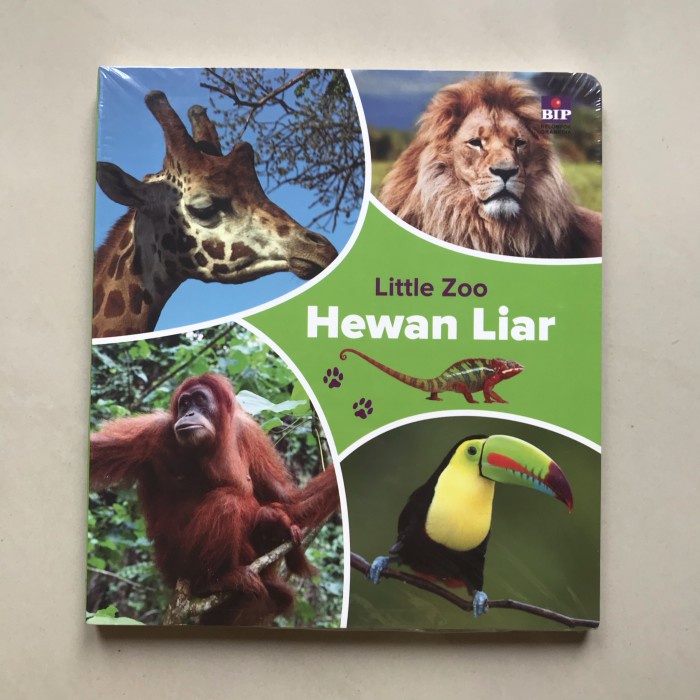 Terlaris ardok Little Zoo: Hewan Jinak Hewan Liar buku bayi