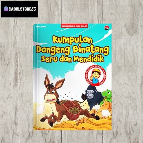 

Harga!! BUKU CERITA ANAK KUMPULAN BINATANG SERU MENDIDIK