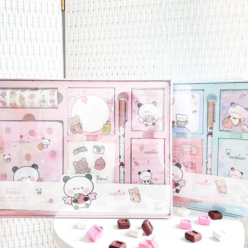 

Paket Jurnal 1 Set 7 Pcs Paket Buku Harian Lucu Unik Jurnal Kit Book