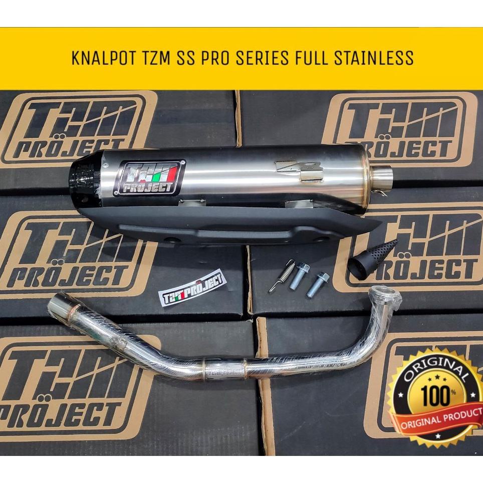 Knalpot Racing Tzm Project Pcx 150 160 Adv Beat Deluxe Genio Scoopy Prestige