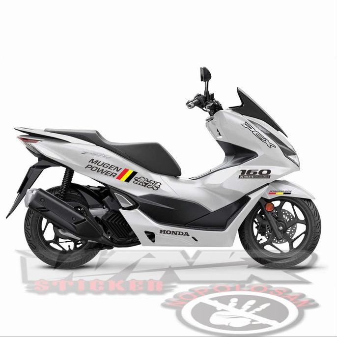PROMO STICKER CUTTING DECAL PCX 160 MUGEN POWER HARGA KHUSUS