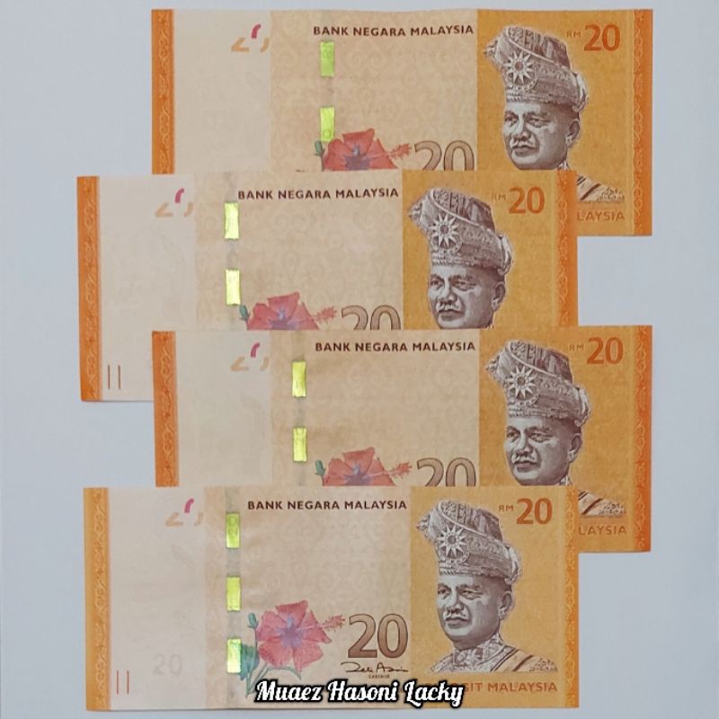 Koleksi Malaysia Ringgit Pecahan 20 Ringgit