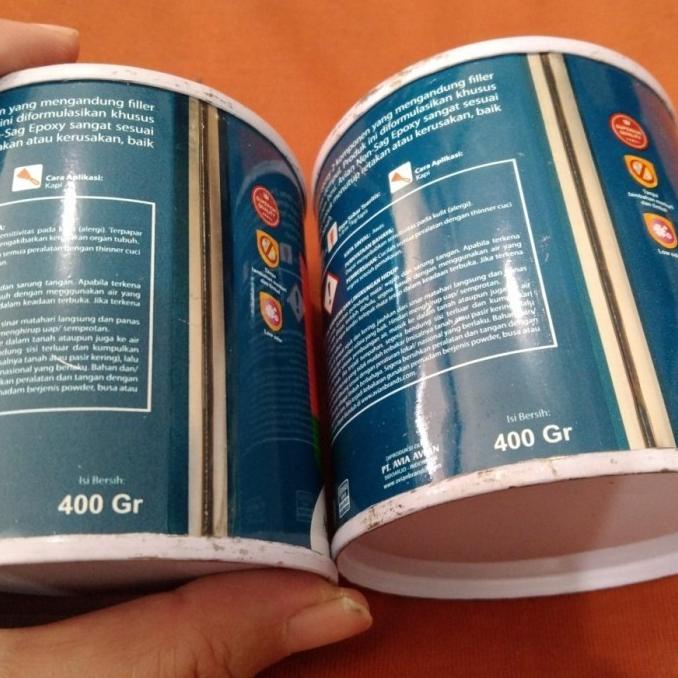 Lem Epoxy Non Sag Avian - Dempul Kapal Besi Plastik Fiber Beton Kayu Termurah