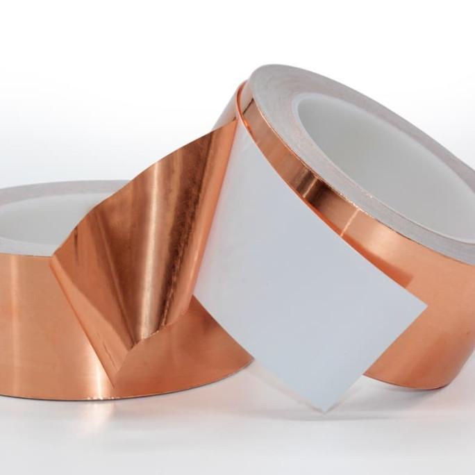 Copper Foil Tape 50Mm X 50 Meter Anti Emi / Rfi /Esi Shield Termurah