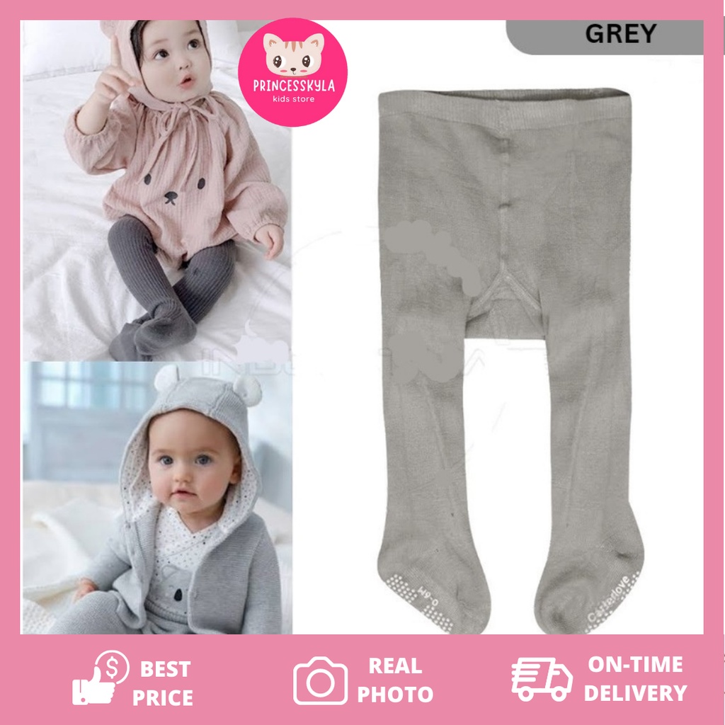NNK PRINCESSKYLA LEGGING RAJUT POLOS CELANA LEGGING LEGING LEJING PANJANG BUKA POLOS RAJUT BAYI 0 6