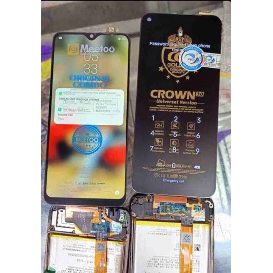 lcd touchscreen Infinix smart5 metoo original