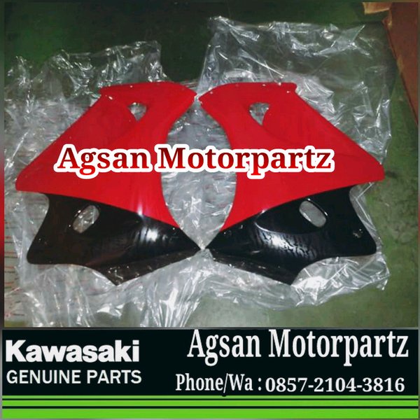 Fairing Bawah Ninja Rr Old Merah Original