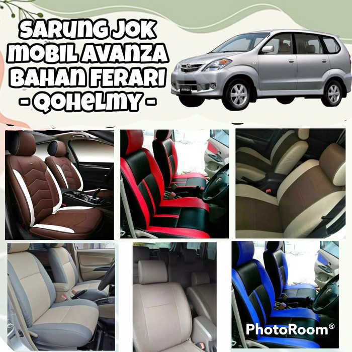 Sarung Jok Mobil Avanza 2007 s/d 2012 - Bahan Ferari