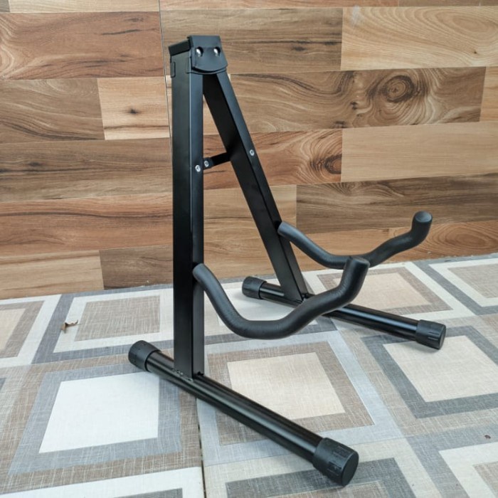 Stand Gitar - Stand Duduk Gitar Akustik/Elektric/Classic, Import Berkualitas.