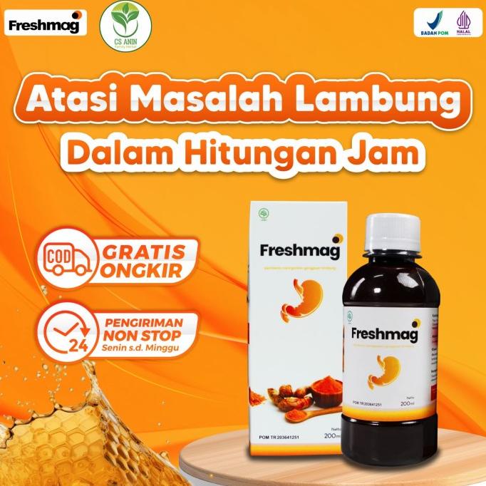 

Freshmag Madu Lambung - Obat Herbal Atasi Maag Asam Lambung & Gerd