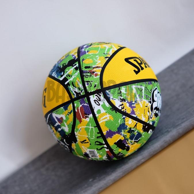 Bola Basket Anak Spalding Graffiti Basketball Size 5 Green GTT