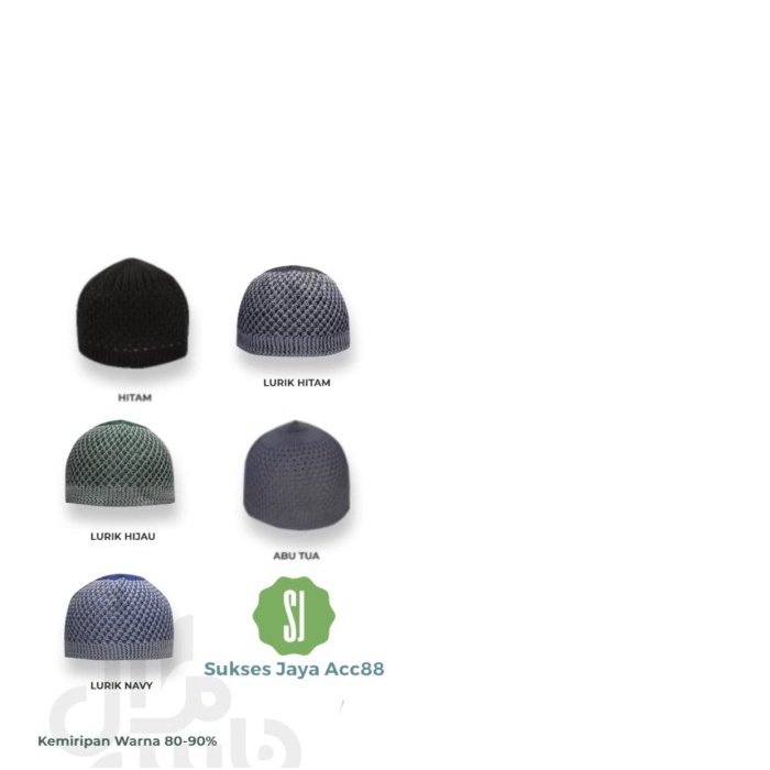 Kopiah Songkok Rajut Nanas