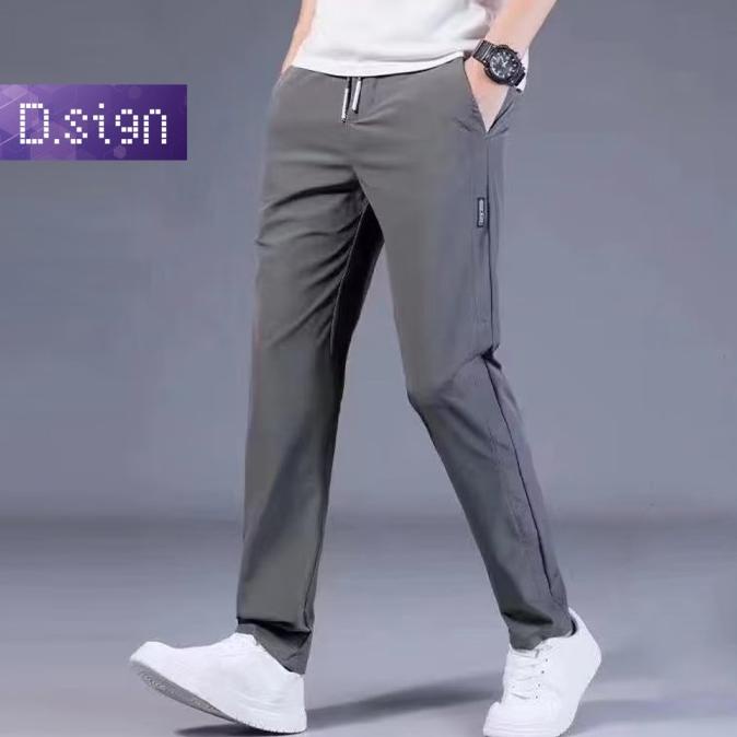 Celana Panjang Polyester Pria Tebal Musim Dingin (P1-007)