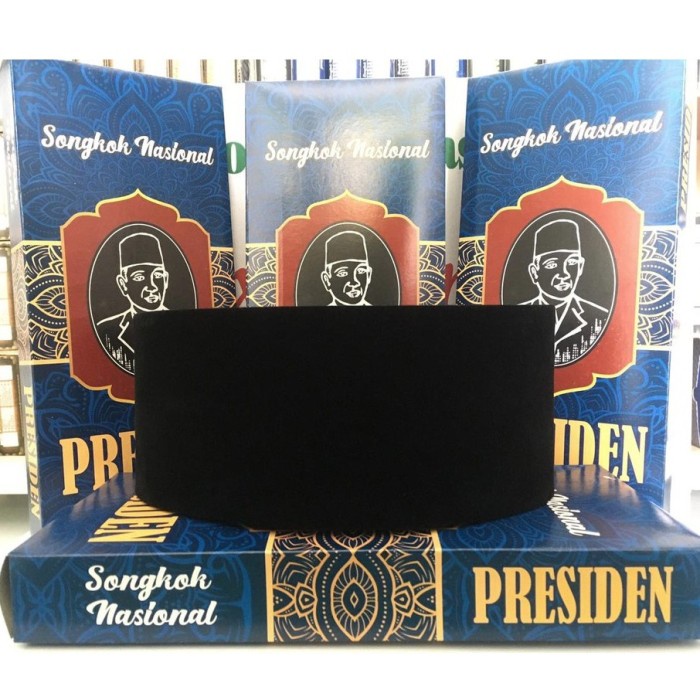 Peci Anak Sd Smp Songkok Nasional Presiden Hitam Polos Beludru Murah Terlaris