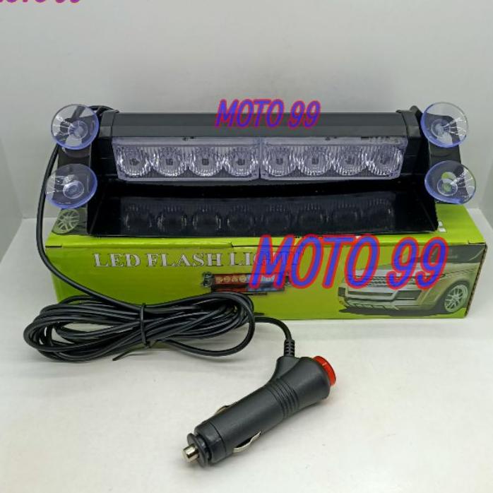 Lampu Led Dashboard Mobil 3 E - Lampu Led Kaca Mobil - Led Dashbord Dash Board 8Led 12V