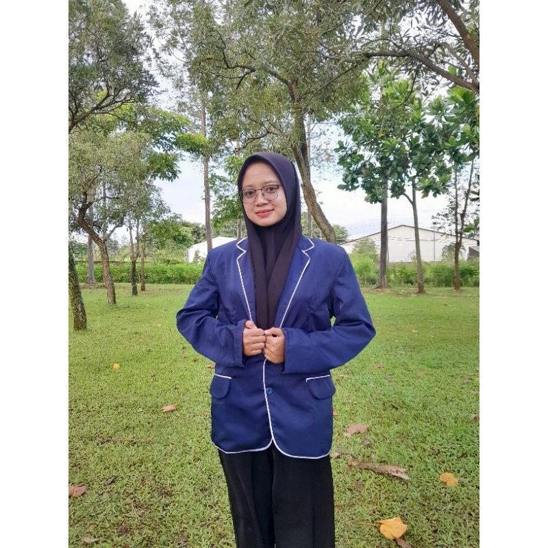 TEBAL DINGIN STYLE KOREA / JAS ALMAMATER SEKOLAH OSIS SMP SMA MAHASISWA PONDOK SANTRI / jas navy lis
