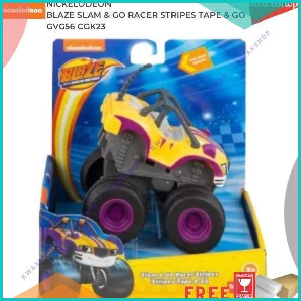 Nickelodeon Blaze Slam & Go Racer Crusher Tape & Go GVG55 CGK22 16novz