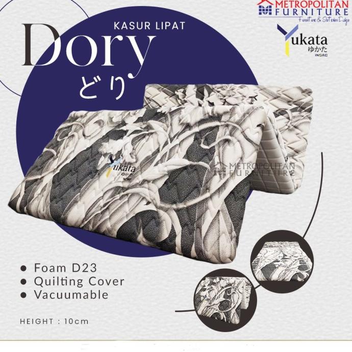 Kasur Lipat Lantai Yukata Dory Travel bed Busa Inoac
