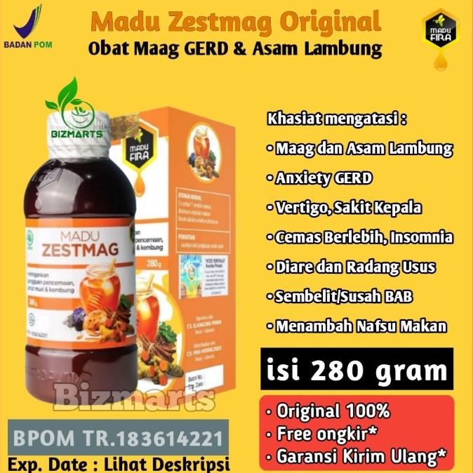 

Paket 2 Botol Madu Zestmag Obat Maag Dan Asam Lambung Herbal Ampuh