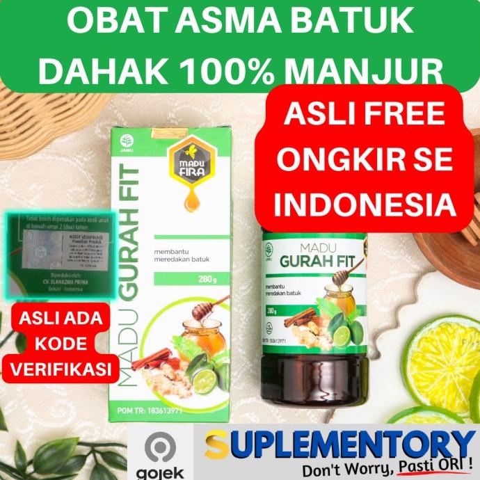 

Madu Gurahfit Obat Herbal Batuk Berdahak Asma Gurah Fit Asli Manjur