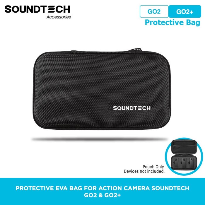 SOUNDTECH EVA PORTABLE PROTECTOR CASE FOR SOUNDTECH GO2 & GO2+