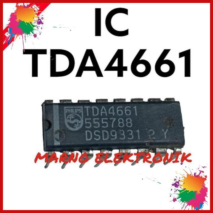 IC TDA4661 TDA 4661 TDA-4661 ASLI ORI ORIGINAL [MAR]