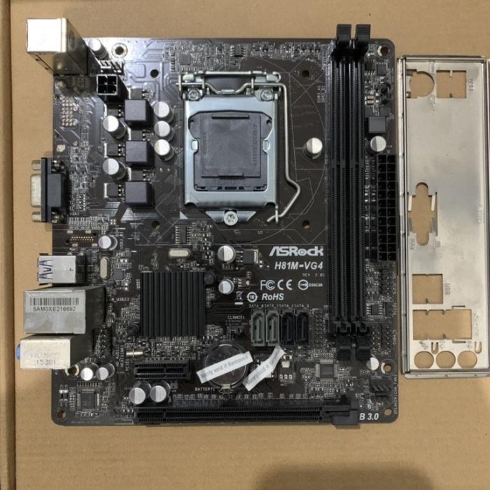 NEW MOBO MOTHERBOARD ASROCK H81M-VG4
