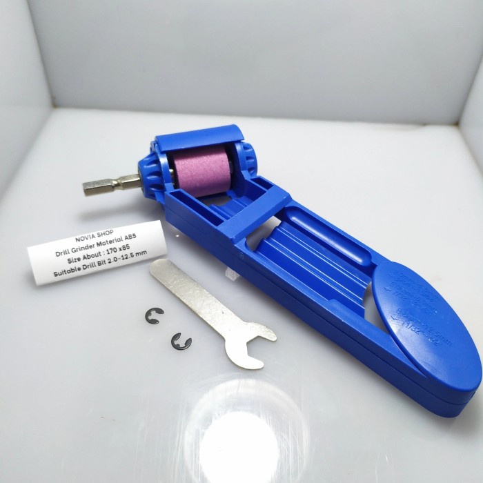.........] Alat Pengasah Bor Mini Gerinda Asah Mata Bor Tangan