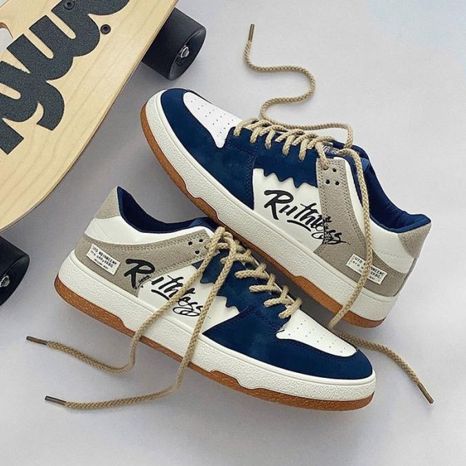 Sepatu Sneakers Pria Casual Import Premium Kets Original Gaya Keren