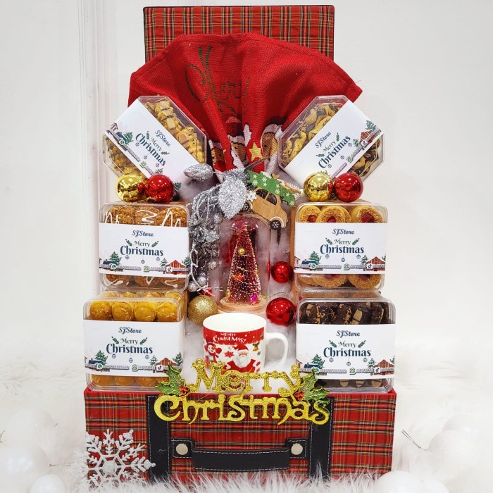 

*#*#*#] Paket Dekorasi Hampers Natal Christmas Parcel Kue Kering 461
