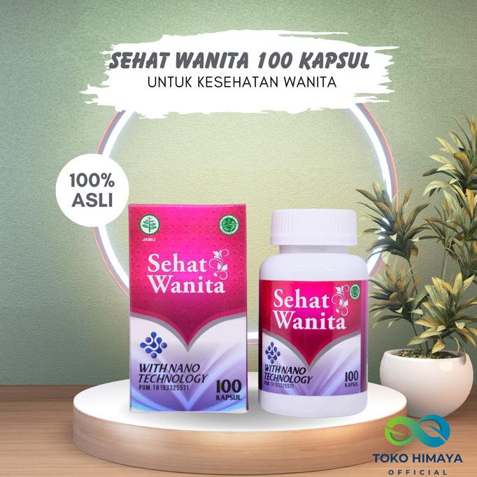 

SEHAT WANITA 100 Kapsul ASLI - Jamu Ekstrak Manjakani/ Majakani Herbal