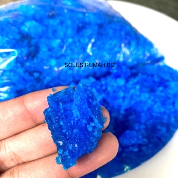 favorit] TERUSI KERIKIL CUSO4 COPPER SULFHATE PRUSI PERUSI BIRU KIMIA KOLAM