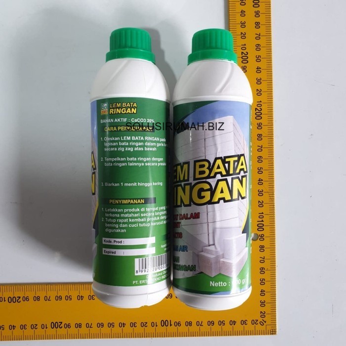 Open DS] Lem Bata Ringan 600g BIO or crete Semen Instan Mortar Hebel