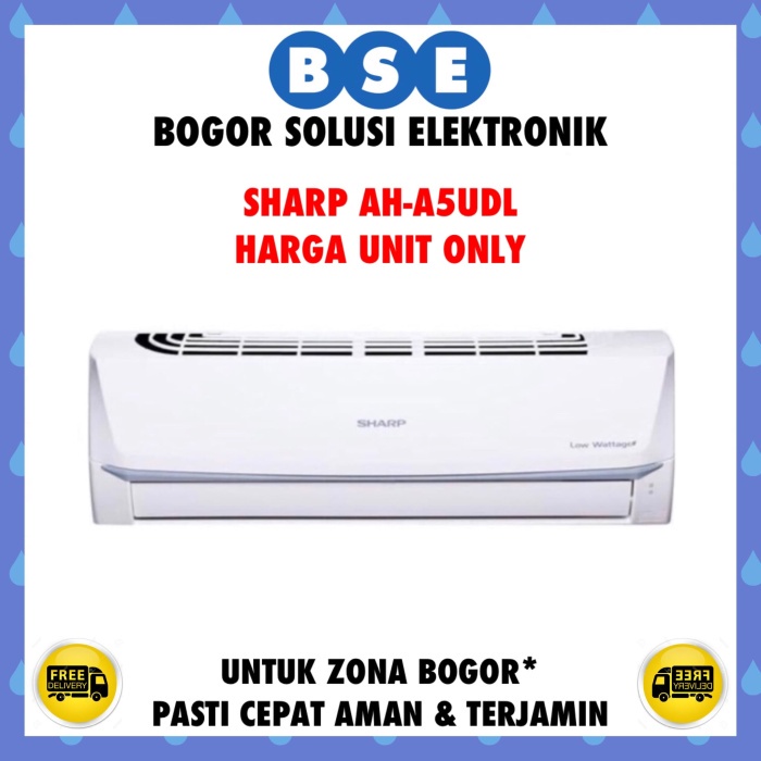 Sharp Ac 0.5Pk Ac Sharp Thailand - Low Watt Aha5Udl Ah-A5Udl Ready