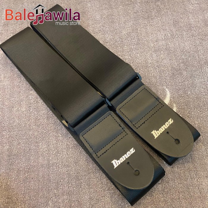 PROMO STRAP GITAR IBANEZ GS64 BLACK STRAP BASS IBANEZ GS 64 ORIGINAL #ORIGINAL