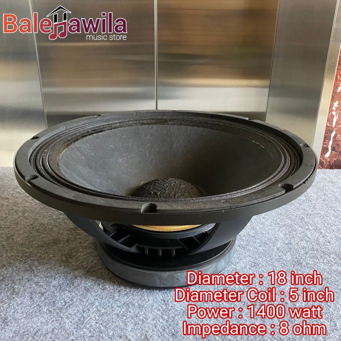 PROMO SPEAKER COMPONENT MORGAN 18TBX800 18TBX 800 18INCH 1400WATT ORIGINAL #ORIGINAL