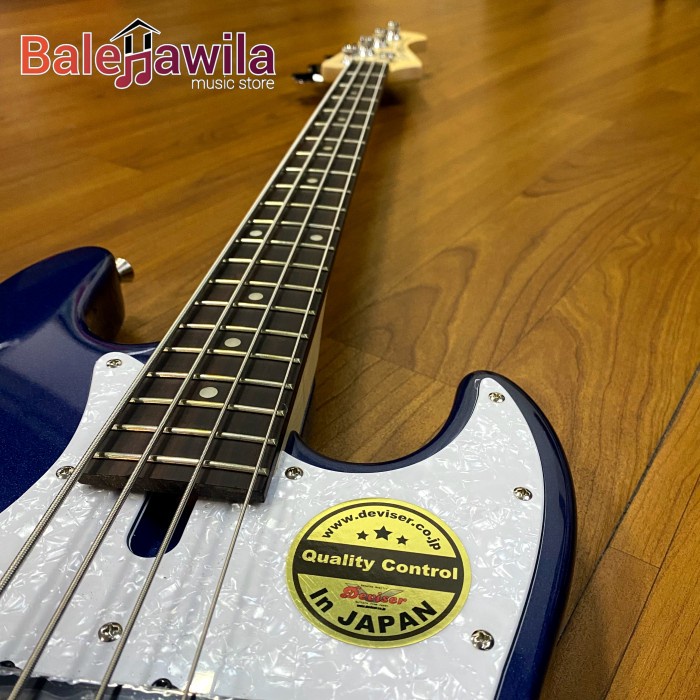 PROMO GITAR BASS ELEKTRIK BACCHUS UNIVERSE SERIES WJB MINI R DLPB BLUE ORI #ORIGINAL