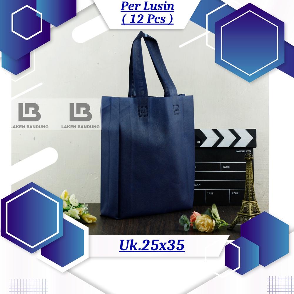 

PROMO TERBARU TAS SPUNDBOND UK 25X35 EGOODYBAG LAKEN MODEL TALI TEBAL 65GSM & 75GSM POLOS | PER LUSIN ( 12 PCS ) HOT SALE