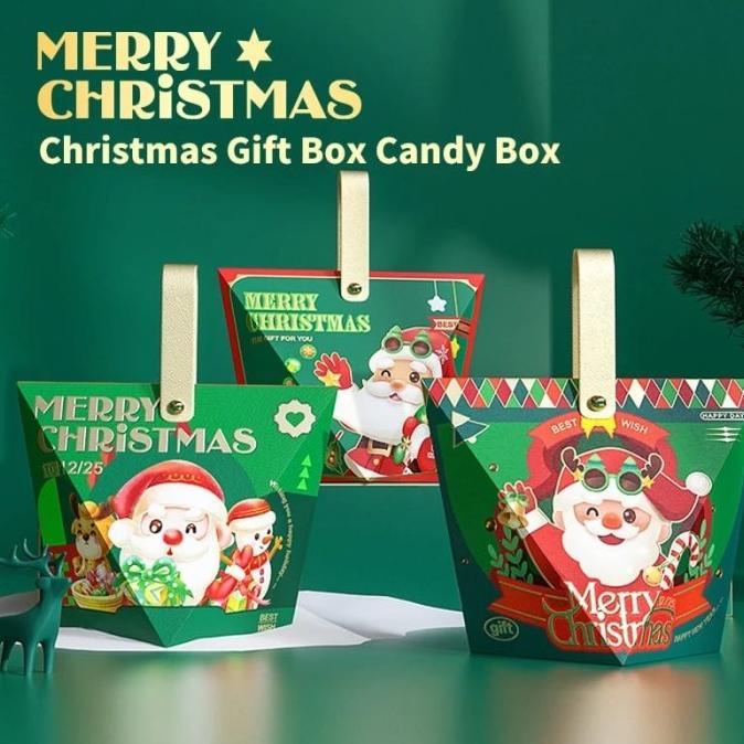 

SANTA HEX | Gift Box Natal Tenteng Mini Box Natal Christmas Hampers