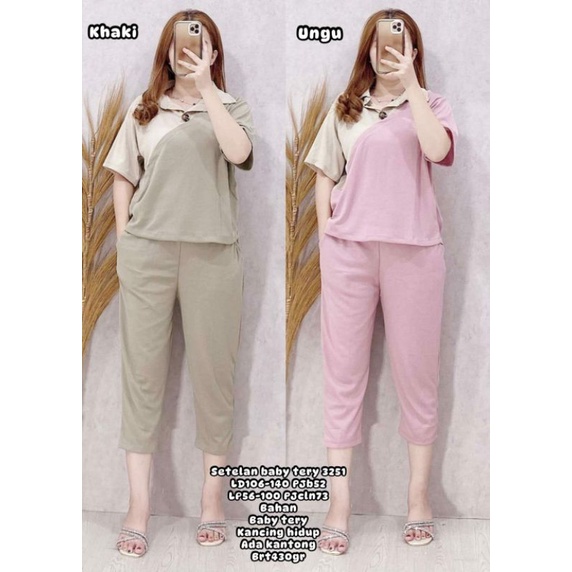 SETELAN BABYTERRY 3251 BABYTERRY