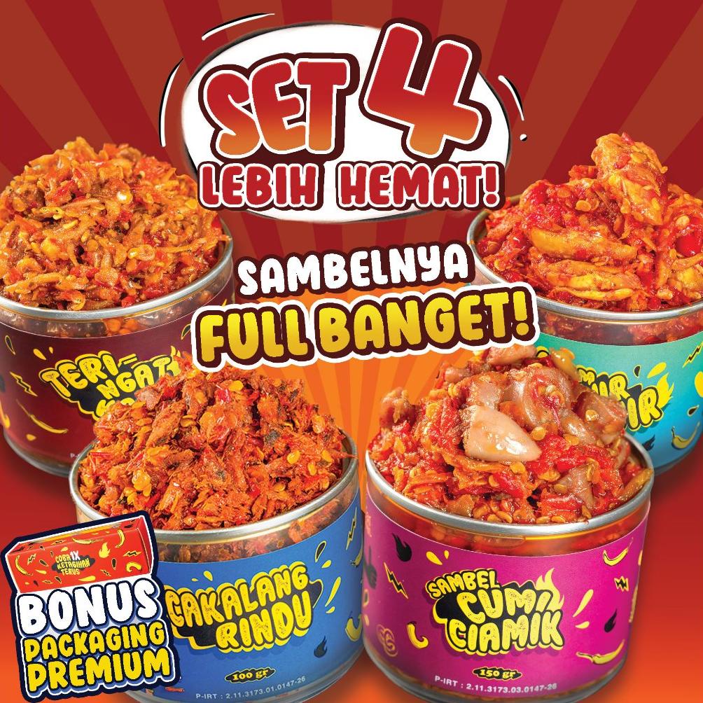 

Ready Eatsambel - Paket Kerjasama Mas Yangun (Set 4)