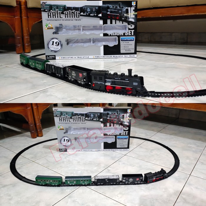 MAINAN KERETA API RAIL KING UKURAN BESAR - KERETA API EDUKATIF